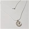 Image 2 : SILVER 18" NECKLACE