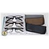 3 FOSTER GRANT MENS READING GLASSES + 2.50