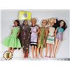 Image 1 : UNCLAIMED LOT OF 6 DOLLS