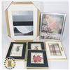 Image 1 : LOT OF 6 ASSORTED PICTURE FRAMES