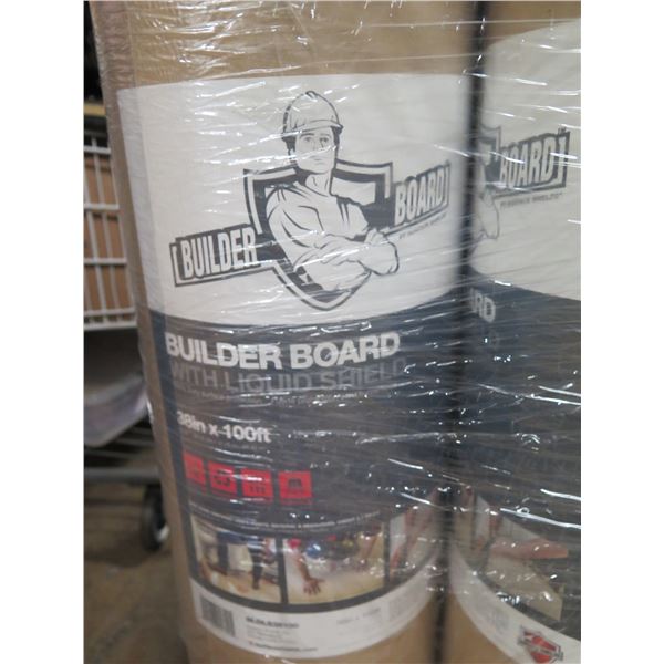 Boad Protectors Qty 5 Rolls Builder Board Surface Protection BLDLS38100 w/ Liquid ...