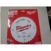 Image 8 : Qty 4 Milwaukee Framing Wood Blade 6-1/2", 7-1/4"
