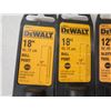 Image 2 : Qty 2 DeWalt Bull Point Spline Shank 18" & 3 Slotting Tool 12"