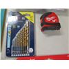 Image 8 : Milwaukee Drill Bit Set, Neck Gaiter & Tape Measure, Bosch Insert Plate, Bits, etc
