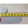 Image 8 : Qty 2 Shindaiwa Guide Bars 21"L & 16"L