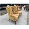 Image 3 : WOODMARK ORIGINAL QUEEN ANNE-STYLE WING BACK CHAIRS; PAIR
