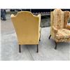 Image 5 : WOODMARK ORIGINAL QUEEN ANNE-STYLE WING BACK CHAIRS; PAIR