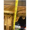Image 14 : ITALIAN FLORENTINA GILTWOOD WALL MOUNTED CONSOLE TABLE AND ORNATE SHELF