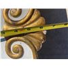 Image 27 : ITALIAN FLORENTINA GILTWOOD WALL MOUNTED CONSOLE TABLE AND ORNATE SHELF
