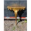 Image 5 : ITALIAN FLORENTINA GILTWOOD WALL MOUNTED CONSOLE TABLE AND ORNATE SHELF