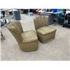 Image 2 : MID CENTURY MODERN KROEHLER BARREL SWIVEL CHAIRS; PAIR