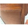 Image 17 : VINTAGE CARVED ROCKING CHAIR WITH EMBROIDERED HORSE UPHOLSTERY