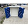 Image 13 : VINTAGE GP INDUSTRIAL SERVICE STATION/GAS STATION TUNE-UP PARTS METAL CABINET