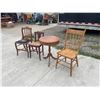 Image 2 : SIDE TABLE AND CHAIRS
