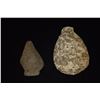Image 1 : PRE-CONTACT CORAL ENCRUSTED LARGE WEIGHT (6") & POINTED SINKER (4 3/4")