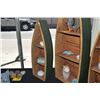 Image 2 : BOAT SHAPED WALL SHELVES/BOOKCASE (29" X 36" X 43") (3 PCS)