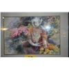Image 2 : FRAMED WATERCOLOR; SIGNED JANELL NISHIDA (32 1/4" X 26")