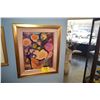 Image 2 : FRAMED MIXED MEDIA; SIGNED (19 1/2" X 23 1/2")