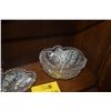 Image 2 : CRYSTAL BOWLS & BUD VASE (4 PCS)