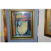 Image 2 : FRAMED ABSTRACT; CONNIE SLACK (16 3/4" X 20 3/4")