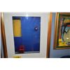 Image 2 : FRAMED CIBACHROME BLEACH DYE PRINT, TITLED "PRIMARY WALL, CASAMALOAPAN, MEXICO"; BY JEFFREY BECOM 9/