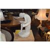 Image 5 : ALABASTER FIGURE  OF "BOY W/THORN" (14")
