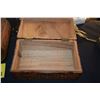 Image 3 : CHINESE CARVED WOOD BOXES (1 W/LOCK) (2 PCS)