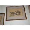 Image 2 : FRAMED ANIMAL STUDY, INDIA (13 1/2" X 11 3/4") (5 PCS)