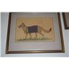 Image 3 : FRAMED ANIMAL STUDY, INDIA (13 1/2" X 11 3/4") (5 PCS)