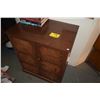 Image 1 : 2 DOOR STORAGE CABINET
