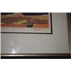 Image 2 : FRAMED ETCHING ON ARCHES PAPER, "BORD DE MER"; SIGNED LAPOUJADE (ROBERT) '60 47/75