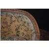 Image 2 : FRENCH 19TH CENTURY LOUIS XVI STYLE OVAL BACK SETTEE W/FLORAL NEEDLEPOINT UPHOLSTERED BACK & SEAT CU