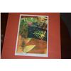 Image 2 : MATTED MONO PRINT, "LEAF PATTERN #5"; SIGNED LINDA SPADARO (13 1/4" X 17")