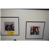 Image 1 : FRAMED PRINTS, "TOWN LANDING" & "WISCASSET BUOYS"; SIGNED DANA HEACOCK (12 1/2" X 12 1/2") (2 PC)
