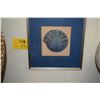 Image 1 : FRAMED ARTIST PROOF, "NAUTILUS"; SIGNED NANCY SPALDING (13 3/4" X 14 3/4")