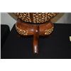 Image 4 : LARGE KOA & BAMBOO COVERED VASE BY ROBERT W. BUTTS, THE OVAL VASE W/KOA RIBS & RETICULATED SIDES COM