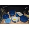 Image 1 : ASSORTED STOCK POTS & BAKING PANS (10 PCS)