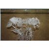Image 2 : MARC JACOBS WATERFORD CRYSTAFORDL STEMMED FLOWERS & CUT TO CLEAR CRYSTAL VASE (8 PCS)