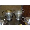 Image 2 : STERLING CREAMER & SUGAR BOWLS (306 G) (4 PCS)