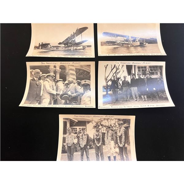 PHOTOS 1ST FLIGHT FROM SAN FRANCISCO/HONOLULU US NAVY SEA PLANE