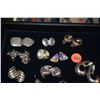 Image 2 : STERLING SILVER EARRINGS (14 PAIR)