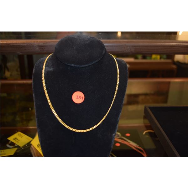 18K NECKLACE (26.6 G) (TESTED)