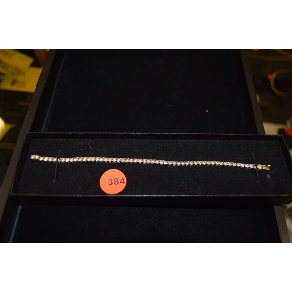 14K CUBIC ZIRCONIA BRACELET