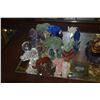 Image 2 : COLLECTION OF STONE & GLASS ANIMALS (11 PCS)