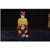 Image 10 : MIXED LOT: CHINESE PORCELAIN FIGURINES (6" - 8 3/4") (4 PCS)