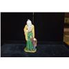 Image 2 : MIXED LOT: CHINESE PORCELAIN FIGURINES (6" - 8 3/4") (4 PCS)