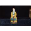 Image 8 : MIXED LOT: CHINESE PORCELAIN FIGURINES (6" - 8 3/4") (4 PCS)