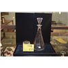 Image 1 : TIFFANY & CO. GLASS COVERED JAR (IQ AWARD) & BACCARAT DECANTER (2 PCS)