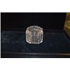 Image 2 : TIFFANY & CO. GLASS COVERED JAR (IQ AWARD) & BACCARAT DECANTER (2 PCS)