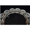 Image 2 : FRENCH LALIQUE CRYSTAL SHALLOW BOWL W/SHELL DESIGN RIM, BASE MARKED LALIQUE FRANCE (8")